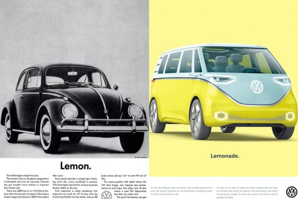 Volkswagen Lemon Print Ad