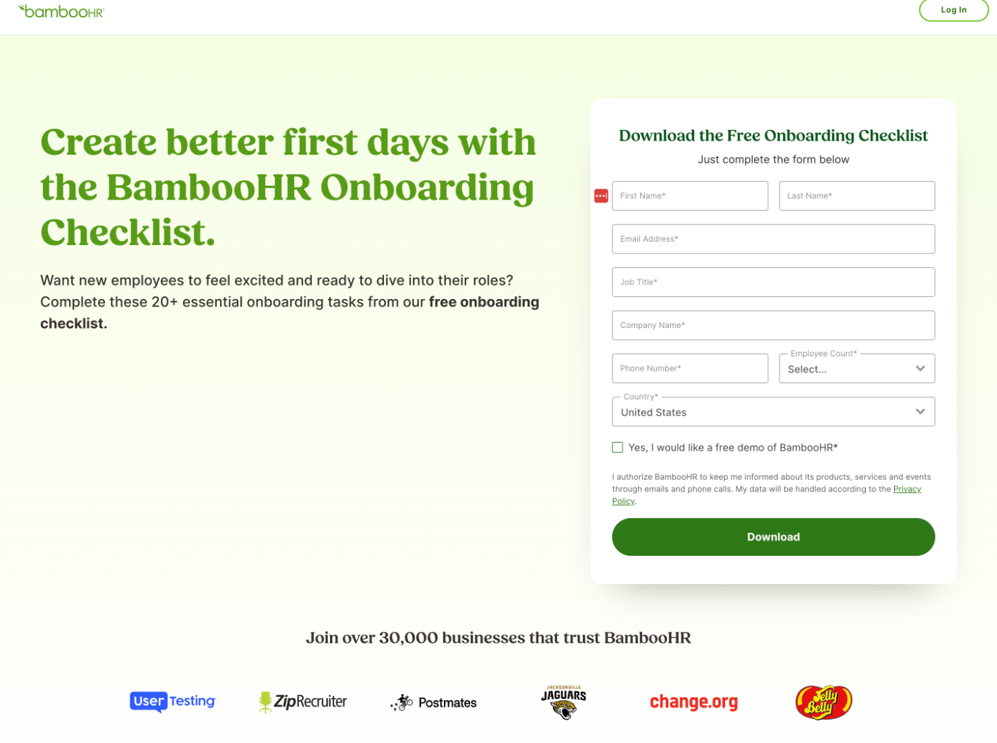 Onboarding Checklist From bamboohr Swipe Folder > Swipe File Archive