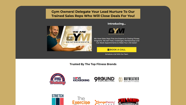 GymLaunch Booking Page